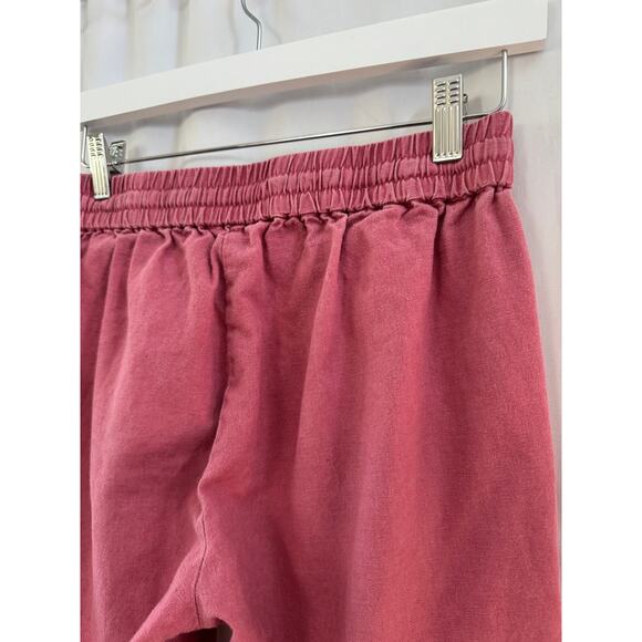 J. Crew Linen-Cotton Blend Coral Pants - Women’s Size 0 - Picture 11 of 15